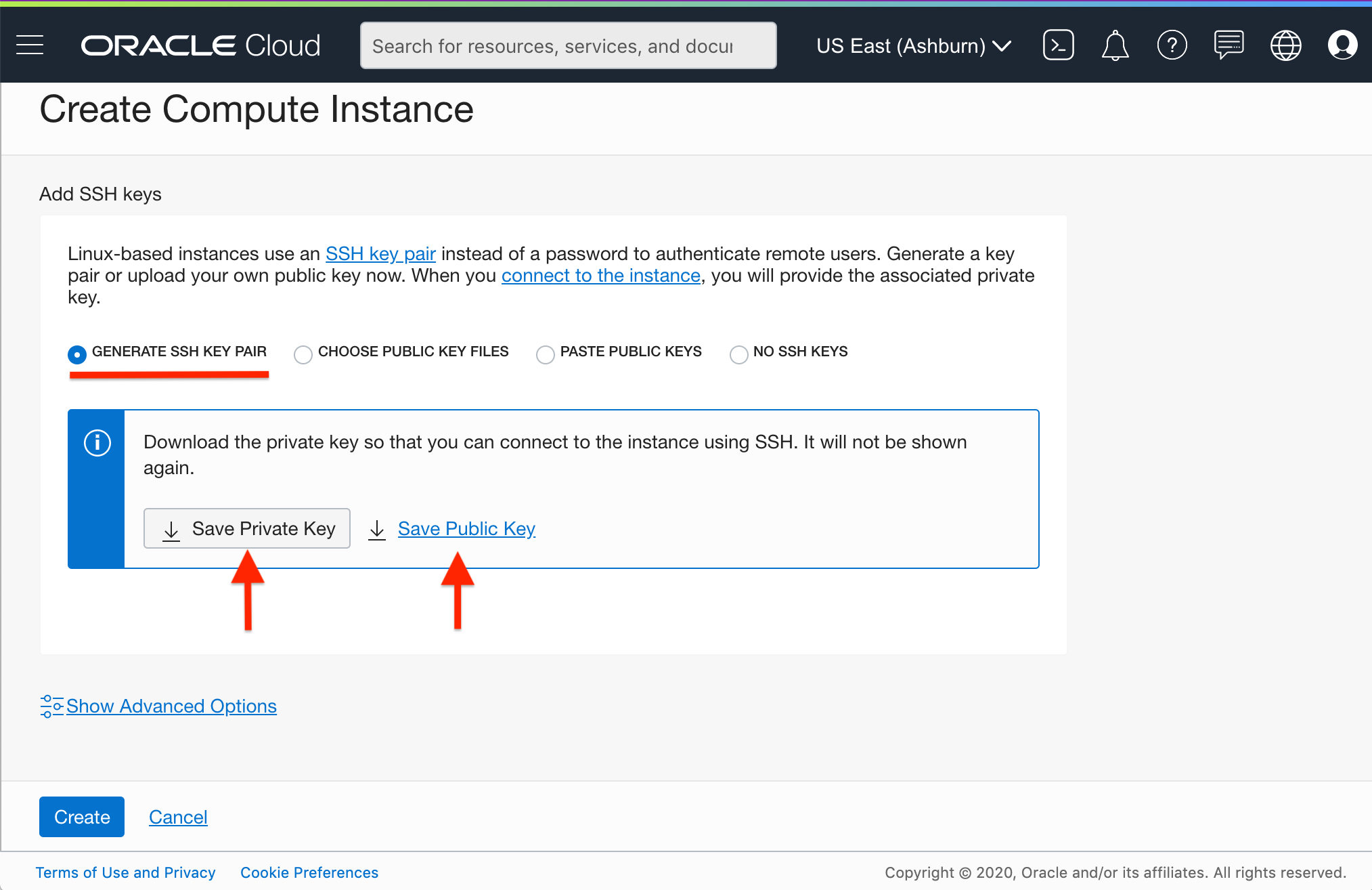 Connecting to an OCI instance using the Chrome Secure Shell Extension